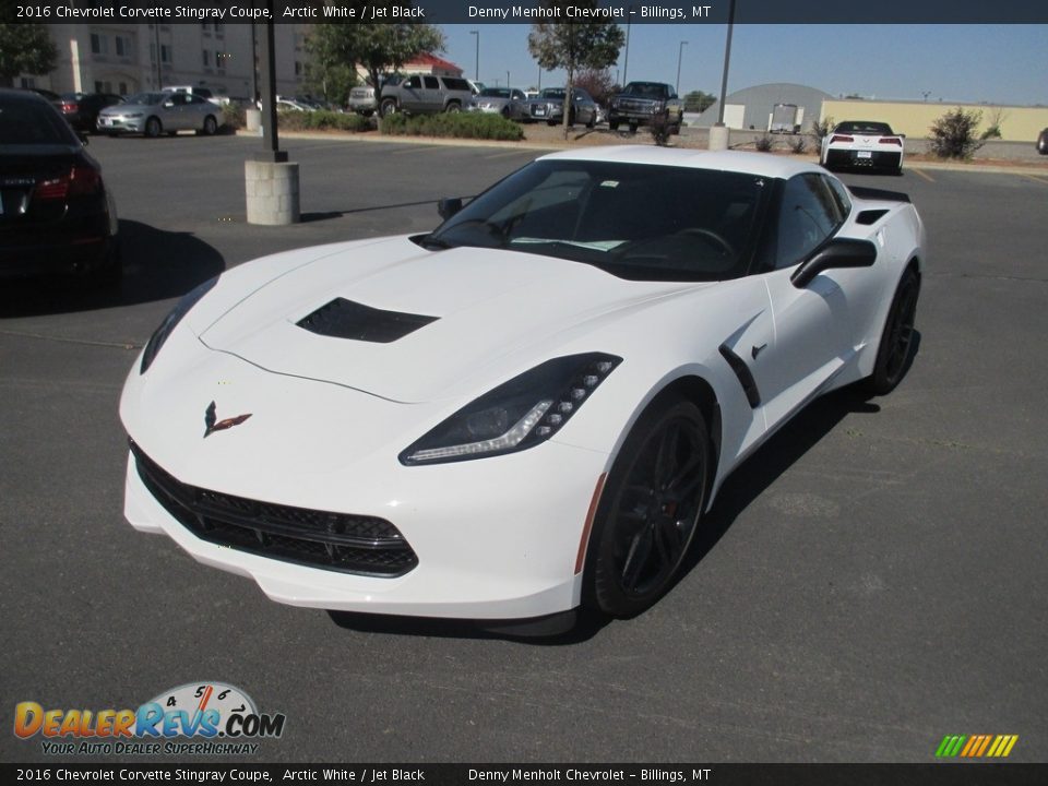 2016 Chevrolet Corvette Stingray Coupe Arctic White / Jet Black Photo #3