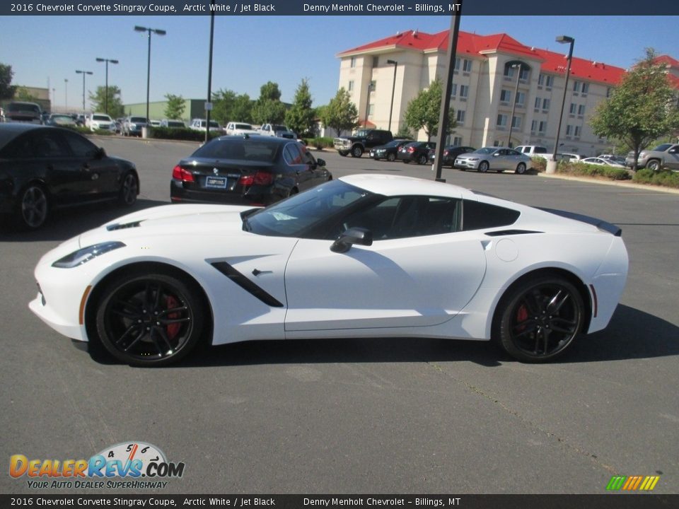2016 Chevrolet Corvette Stingray Coupe Arctic White / Jet Black Photo #4