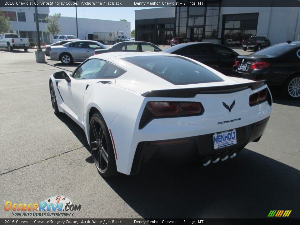 2016 Chevrolet Corvette Stingray Coupe Arctic White / Jet Black Photo #5