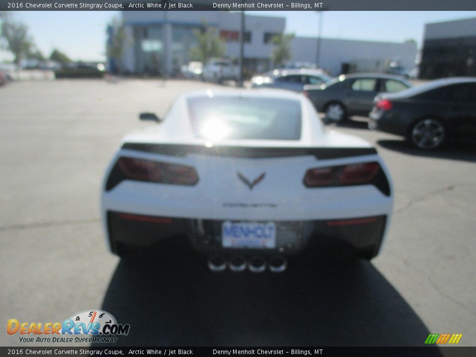 2016 Chevrolet Corvette Stingray Coupe Arctic White / Jet Black Photo #6