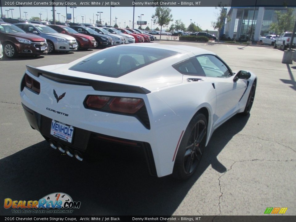 2016 Chevrolet Corvette Stingray Coupe Arctic White / Jet Black Photo #7