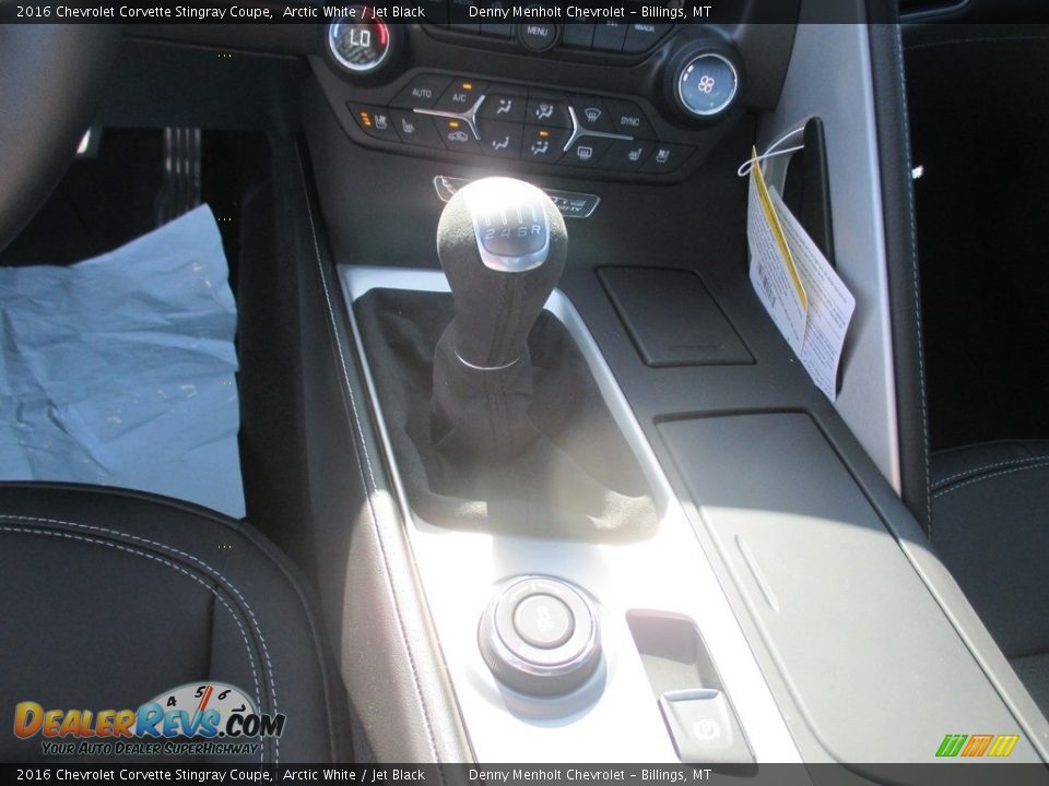 2016 Chevrolet Corvette Stingray Coupe Arctic White / Jet Black Photo #12