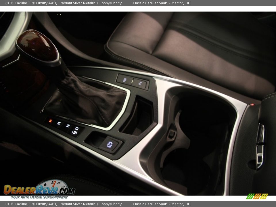 2016 Cadillac SRX Luxury AWD Radiant Silver Metallic / Ebony/Ebony Photo #10