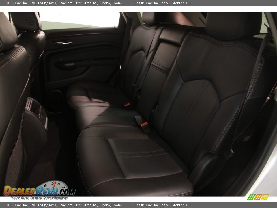 2016 Cadillac SRX Luxury AWD Radiant Silver Metallic / Ebony/Ebony Photo #13