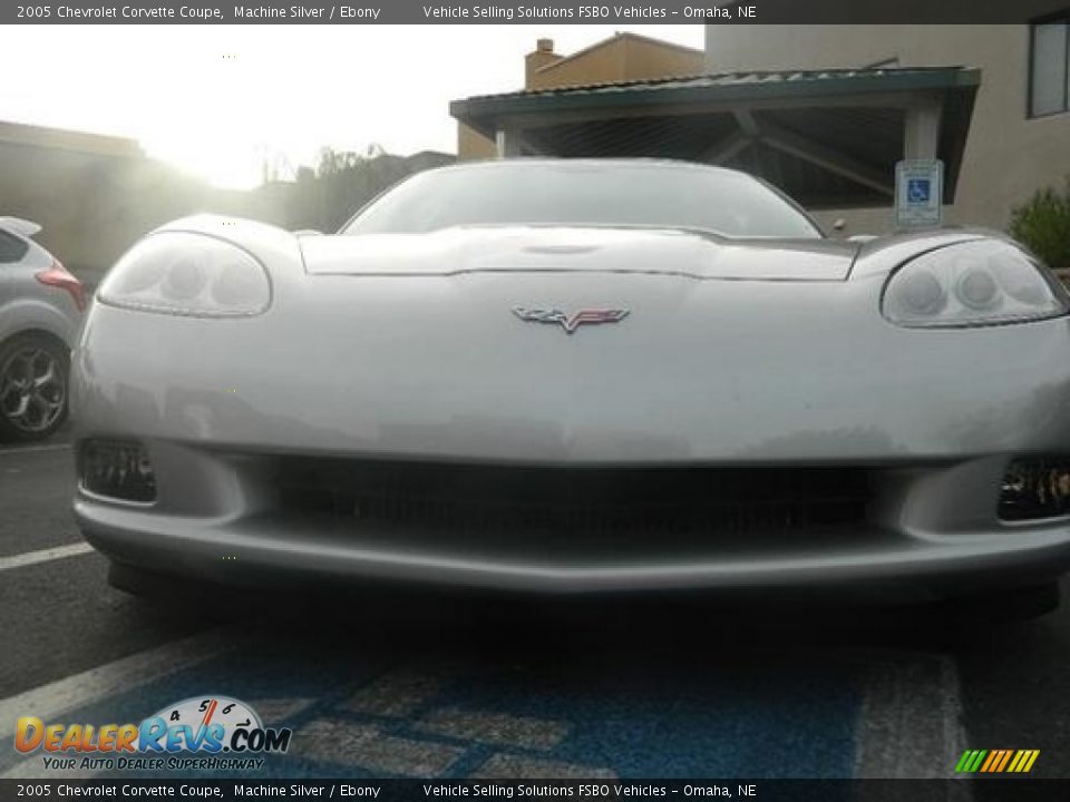 2005 Chevrolet Corvette Coupe Machine Silver / Ebony Photo #5