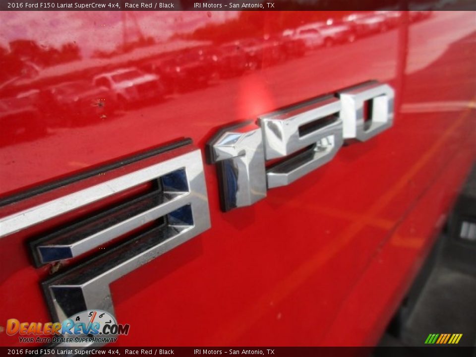 2016 Ford F150 Lariat SuperCrew 4x4 Race Red / Black Photo #7