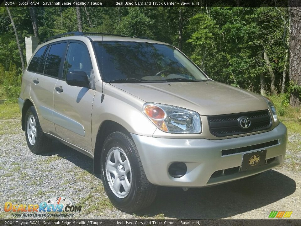 2004 Toyota RAV4 Savannah Beige Metallic / Taupe Photo #8