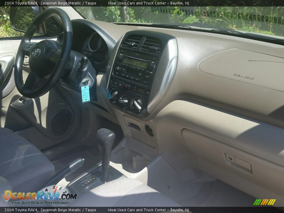 2004 Toyota RAV4 Savannah Beige Metallic / Taupe Photo #10