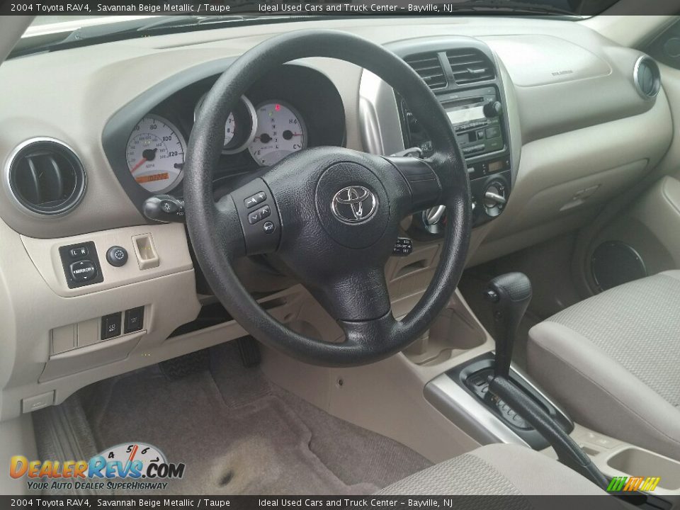 2004 Toyota RAV4 Savannah Beige Metallic / Taupe Photo #13