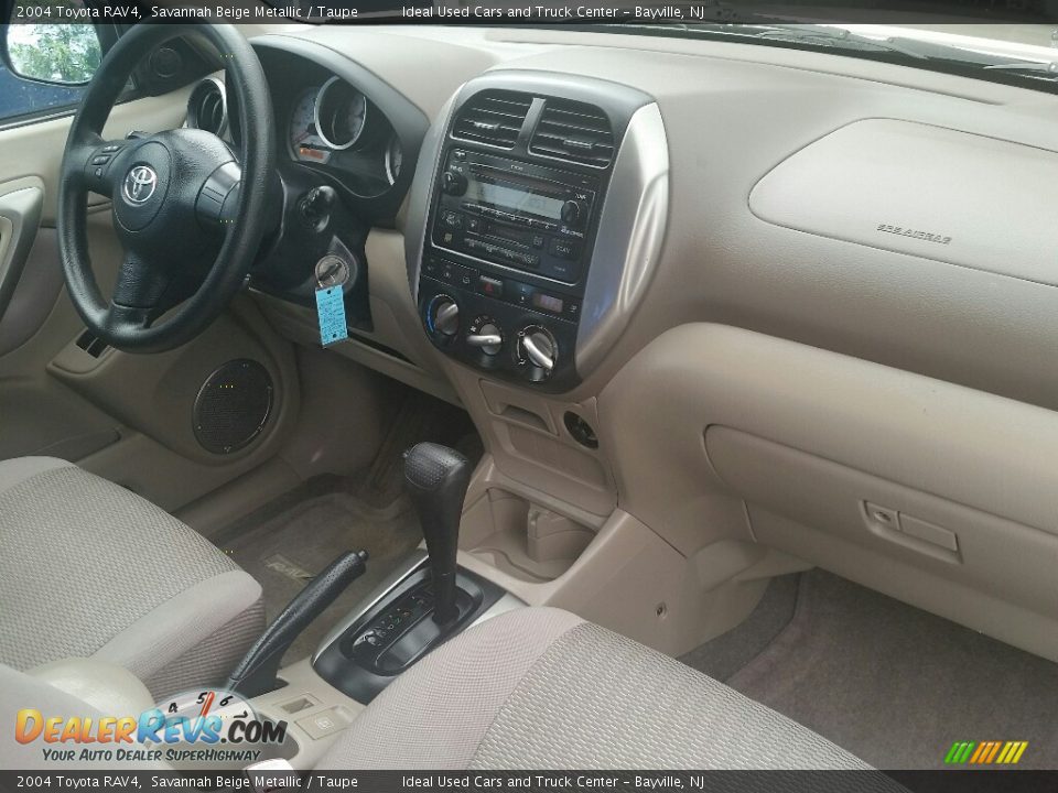 2004 Toyota RAV4 Savannah Beige Metallic / Taupe Photo #15