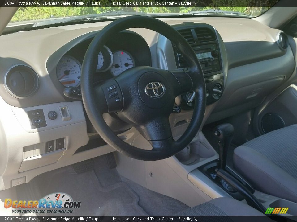 2004 Toyota RAV4 Savannah Beige Metallic / Taupe Photo #19