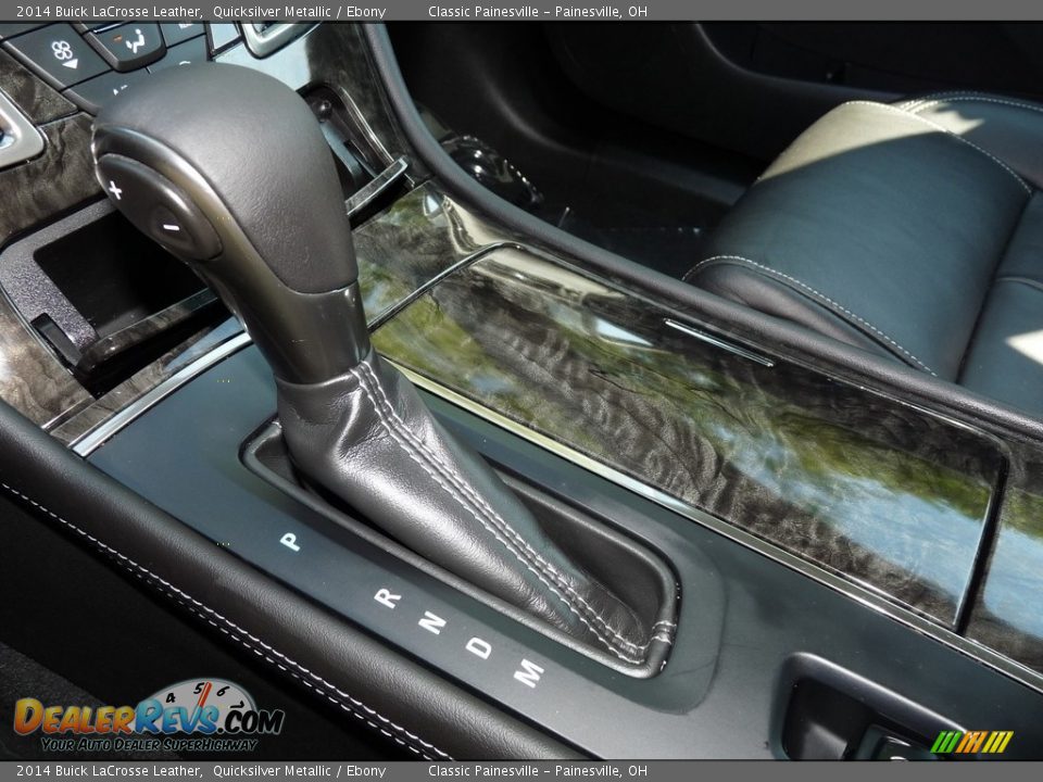 2014 Buick LaCrosse Leather Quicksilver Metallic / Ebony Photo #15