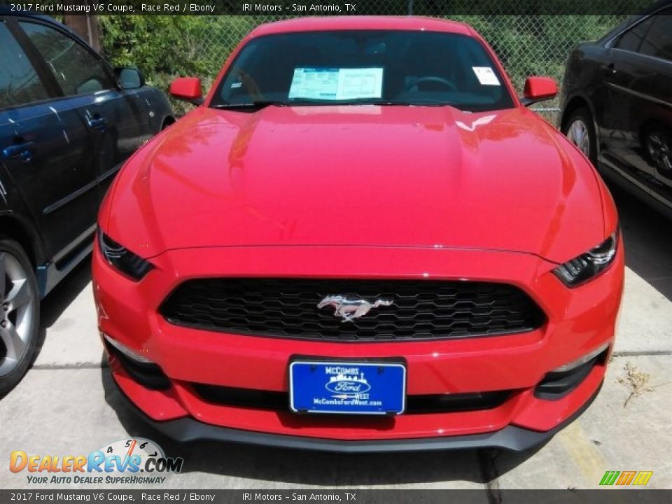 2017 Ford Mustang V6 Coupe Race Red / Ebony Photo #5