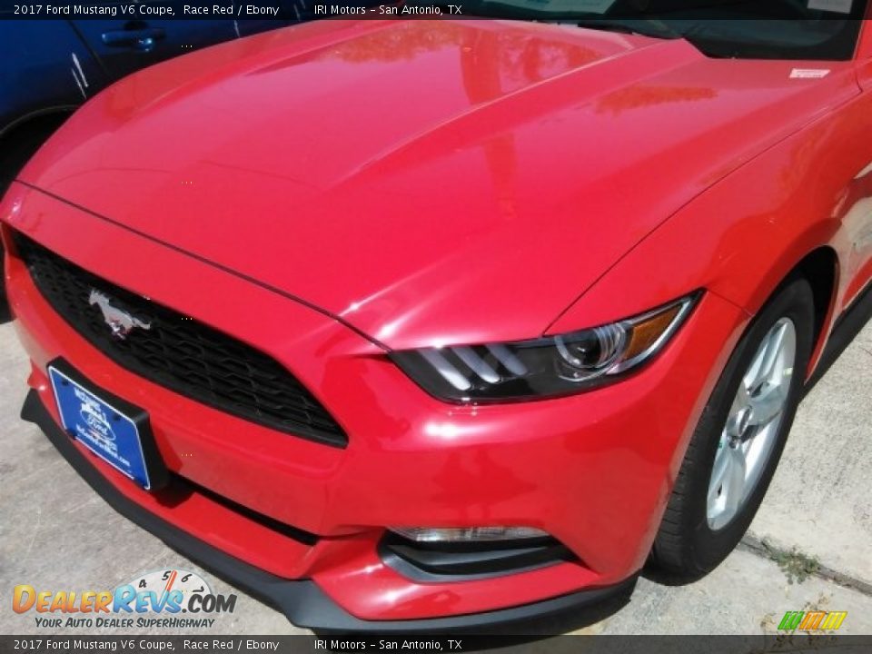 2017 Ford Mustang V6 Coupe Race Red / Ebony Photo #7