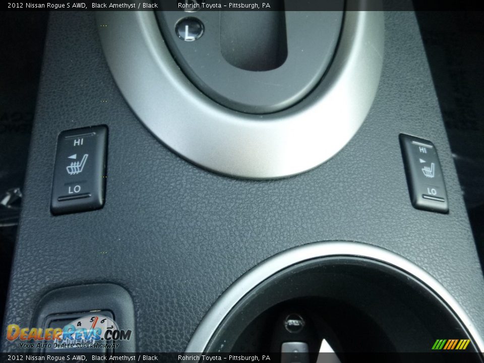 2012 Nissan Rogue S AWD Black Amethyst / Black Photo #22