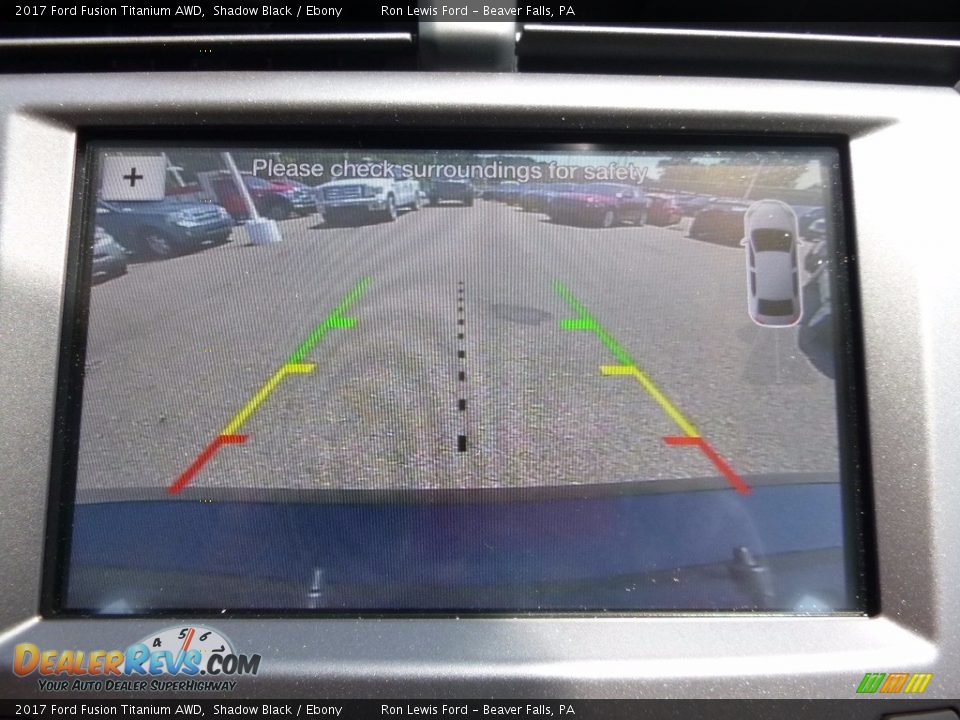 2017 Ford Fusion Titanium AWD Shadow Black / Ebony Photo #19