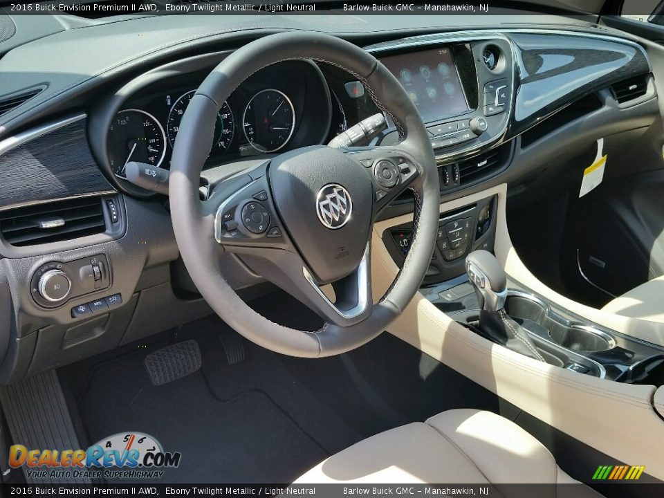 Light Neutral Interior - 2016 Buick Envision Premium II AWD Photo #8