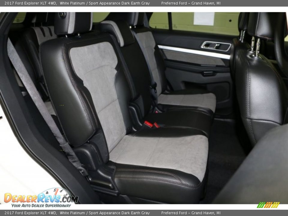Rear Seat of 2017 Ford Explorer XLT 4WD Photo #11