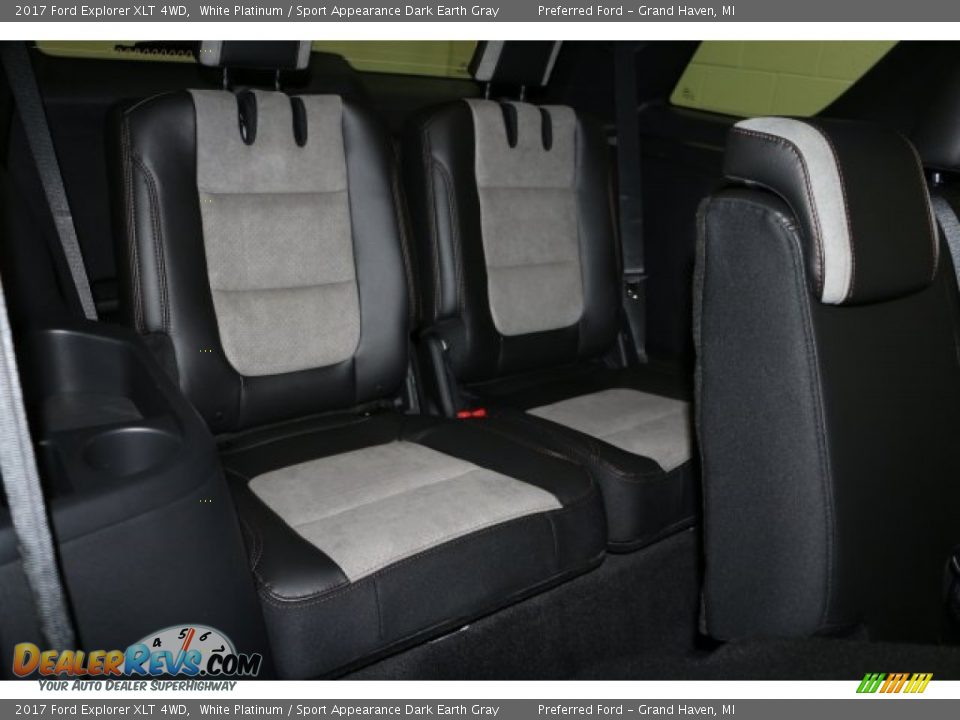 Rear Seat of 2017 Ford Explorer XLT 4WD Photo #12