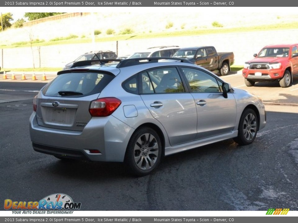 2013 Subaru Impreza 2.0i Sport Premium 5 Door Ice Silver Metallic / Black Photo #2