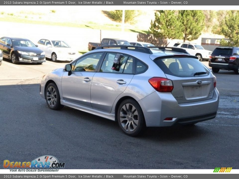 2013 Subaru Impreza 2.0i Sport Premium 5 Door Ice Silver Metallic / Black Photo #4