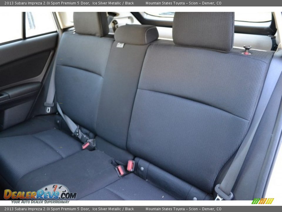 2013 Subaru Impreza 2.0i Sport Premium 5 Door Ice Silver Metallic / Black Photo #8