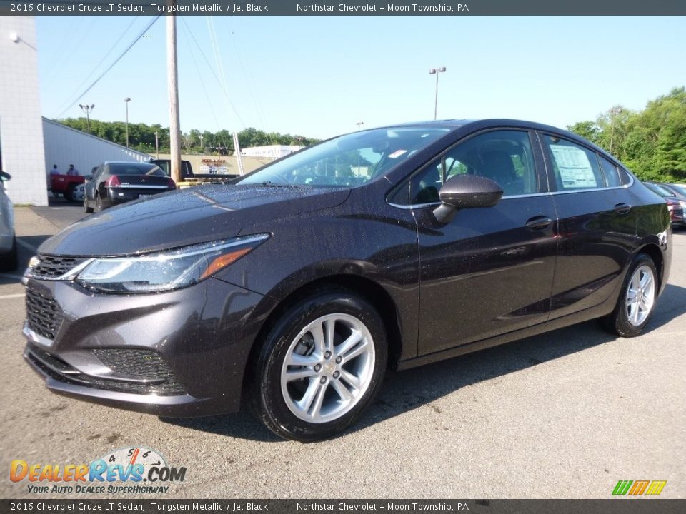 2016 Chevrolet Cruze LT Sedan Tungsten Metallic / Jet Black Photo #1