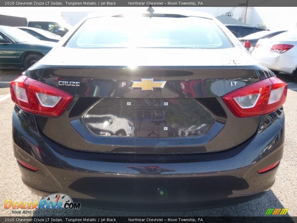 2016 Chevrolet Cruze LT Sedan Tungsten Metallic / Jet Black Photo #6