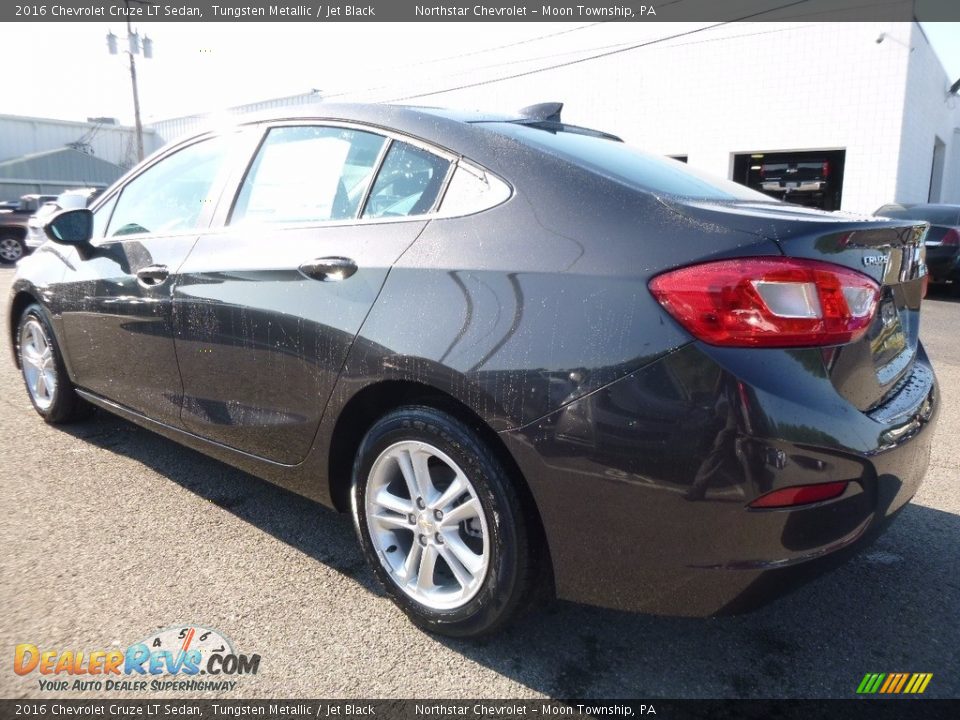 2016 Chevrolet Cruze LT Sedan Tungsten Metallic / Jet Black Photo #7