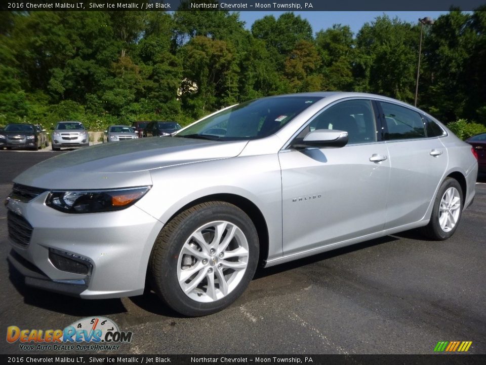 2016 Chevrolet Malibu LT Silver Ice Metallic / Jet Black Photo #1