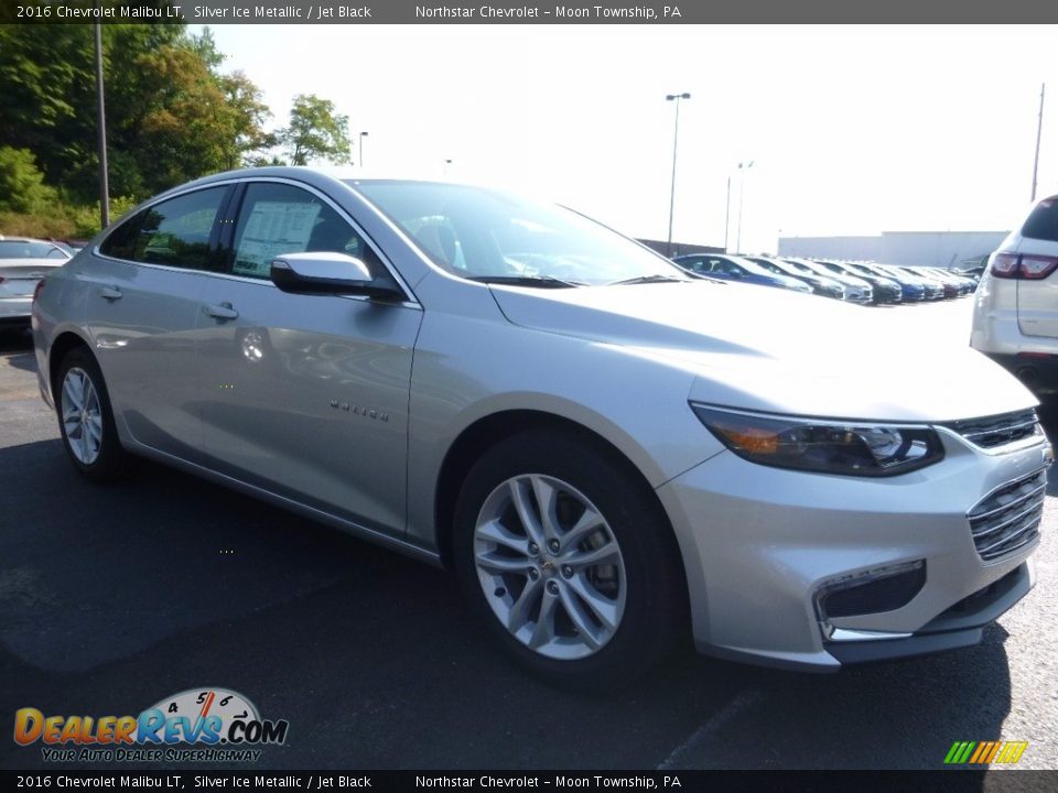 2016 Chevrolet Malibu LT Silver Ice Metallic / Jet Black Photo #3