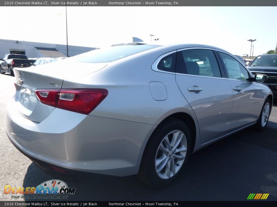 2016 Chevrolet Malibu LT Silver Ice Metallic / Jet Black Photo #5