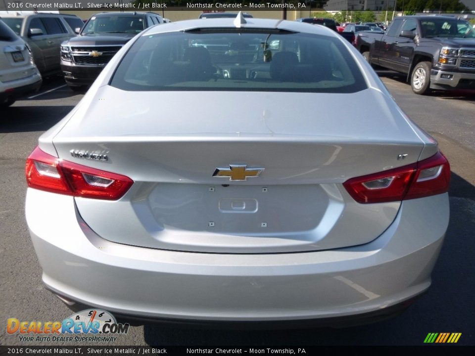 2016 Chevrolet Malibu LT Silver Ice Metallic / Jet Black Photo #6