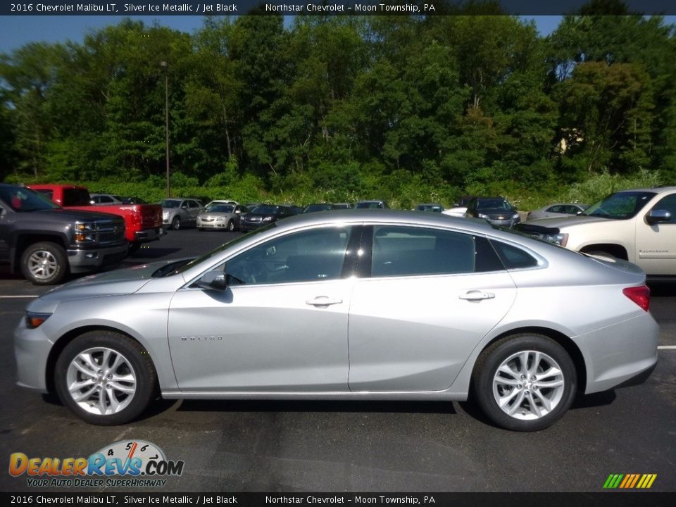 2016 Chevrolet Malibu LT Silver Ice Metallic / Jet Black Photo #8