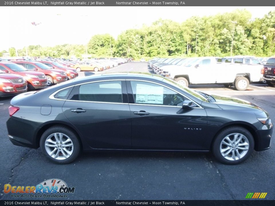 2016 Chevrolet Malibu LT Nightfall Gray Metallic / Jet Black Photo #4