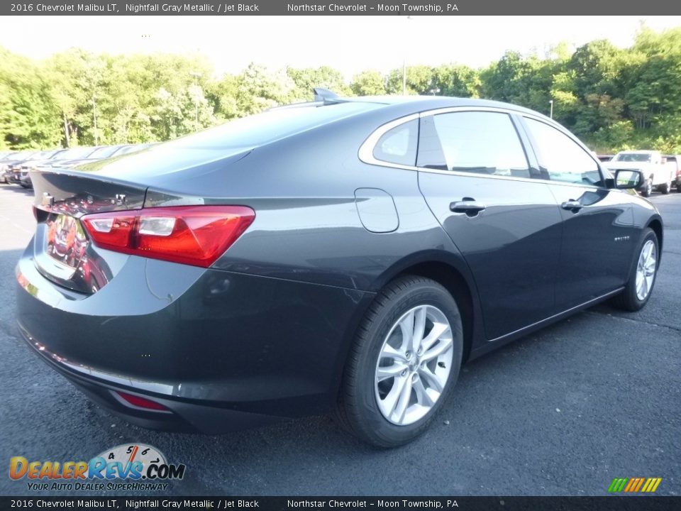 2016 Chevrolet Malibu LT Nightfall Gray Metallic / Jet Black Photo #5