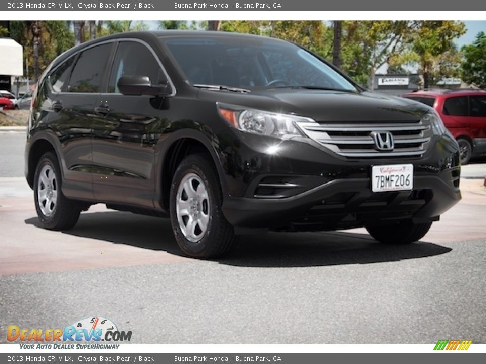2013 Honda CR-V LX Crystal Black Pearl / Black Photo #1
