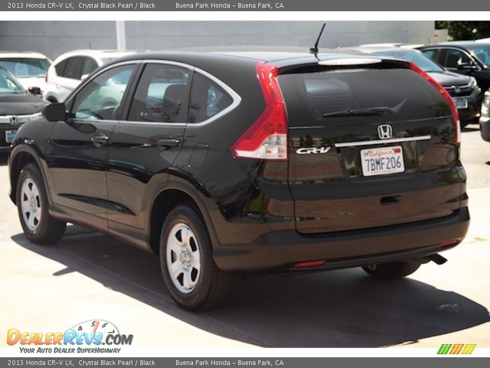 2013 Honda CR-V LX Crystal Black Pearl / Black Photo #2