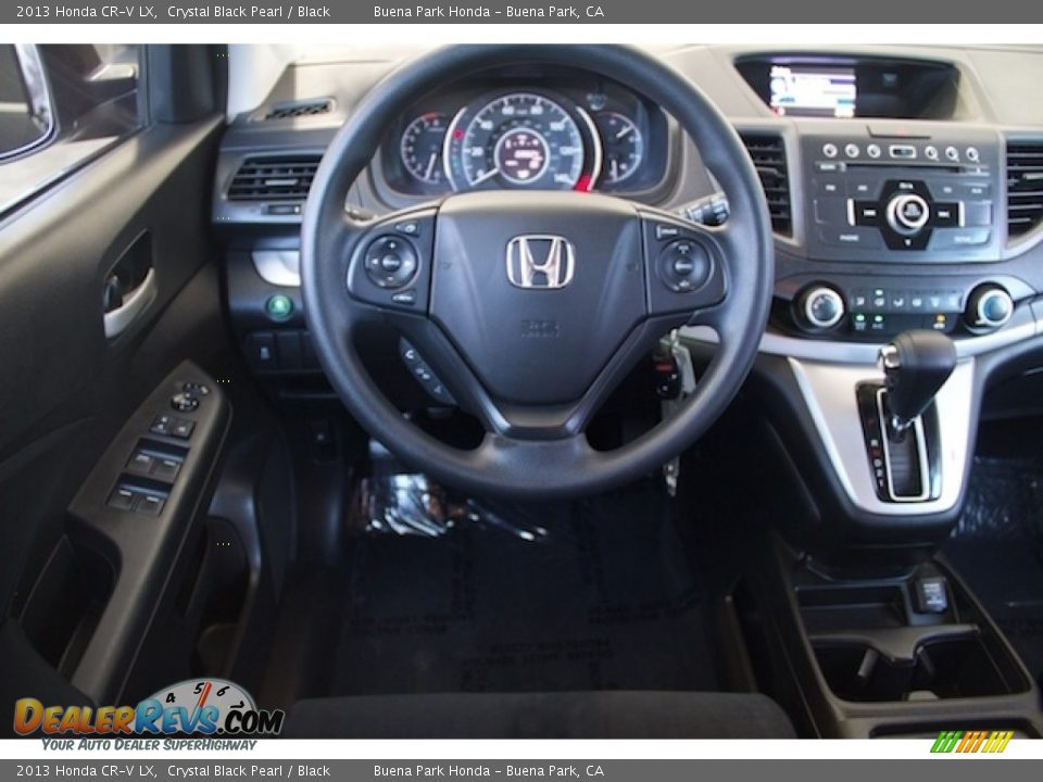 2013 Honda CR-V LX Crystal Black Pearl / Black Photo #5