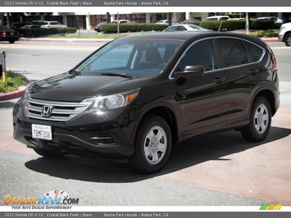 2013 Honda CR-V LX Crystal Black Pearl / Black Photo #8