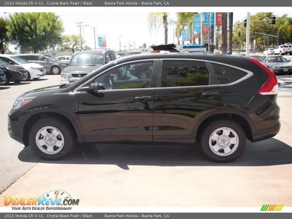2013 Honda CR-V LX Crystal Black Pearl / Black Photo #9
