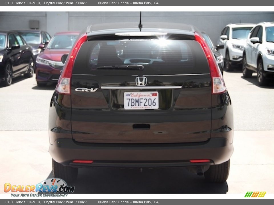 2013 Honda CR-V LX Crystal Black Pearl / Black Photo #10
