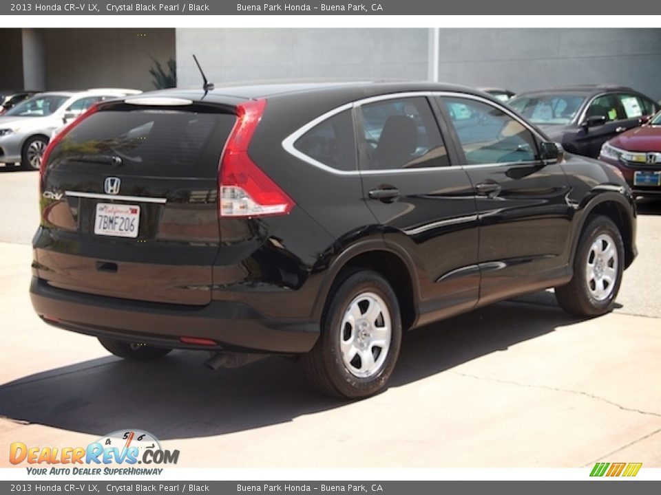 2013 Honda CR-V LX Crystal Black Pearl / Black Photo #11