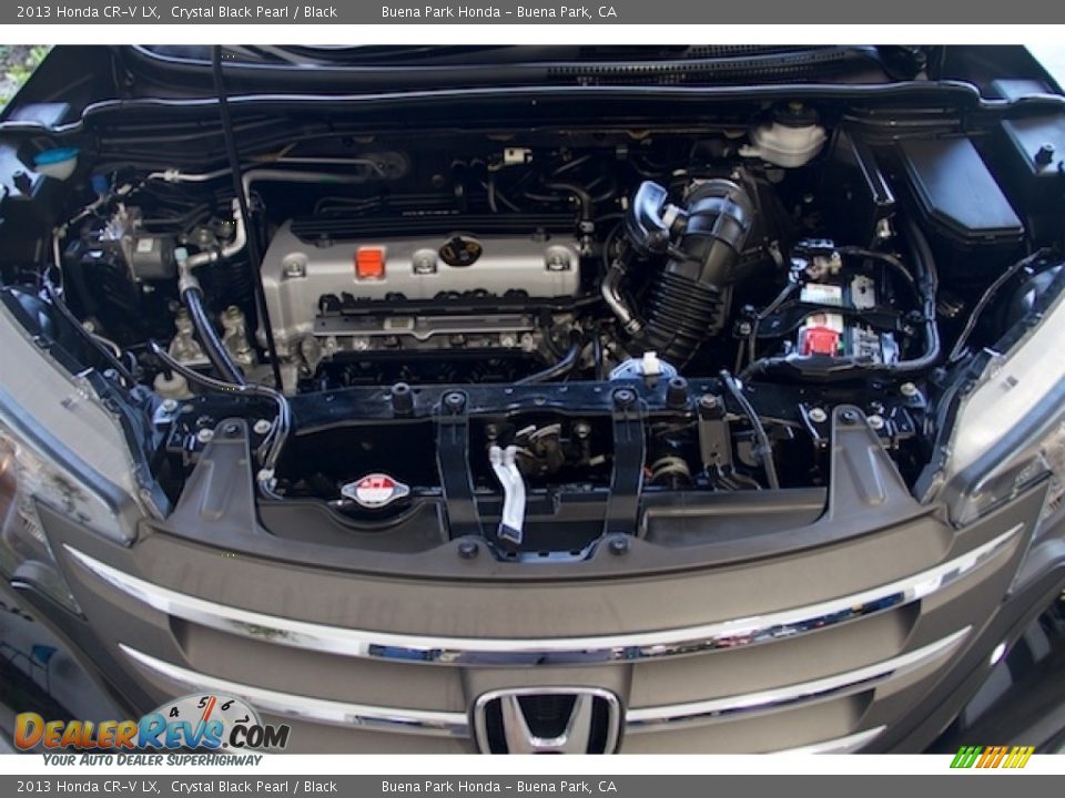 2013 Honda CR-V LX Crystal Black Pearl / Black Photo #28