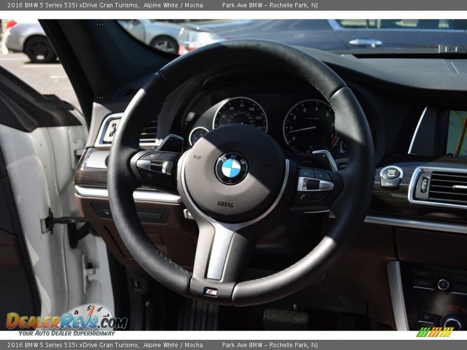 2016 BMW 5 Series 535i xDrive Gran Turismo Alpine White / Mocha Photo #17