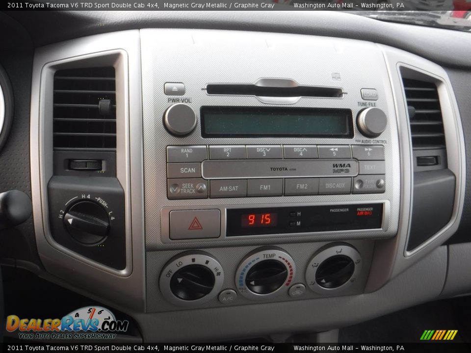2011 Toyota Tacoma V6 TRD Sport Double Cab 4x4 Magnetic Gray Metallic / Graphite Gray Photo #20
