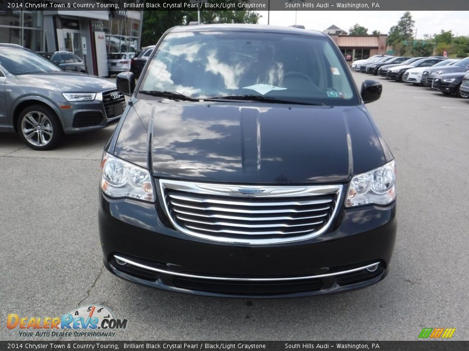 2014 Chrysler Town & Country Touring Brilliant Black Crystal Pearl / Black/Light Graystone Photo #5