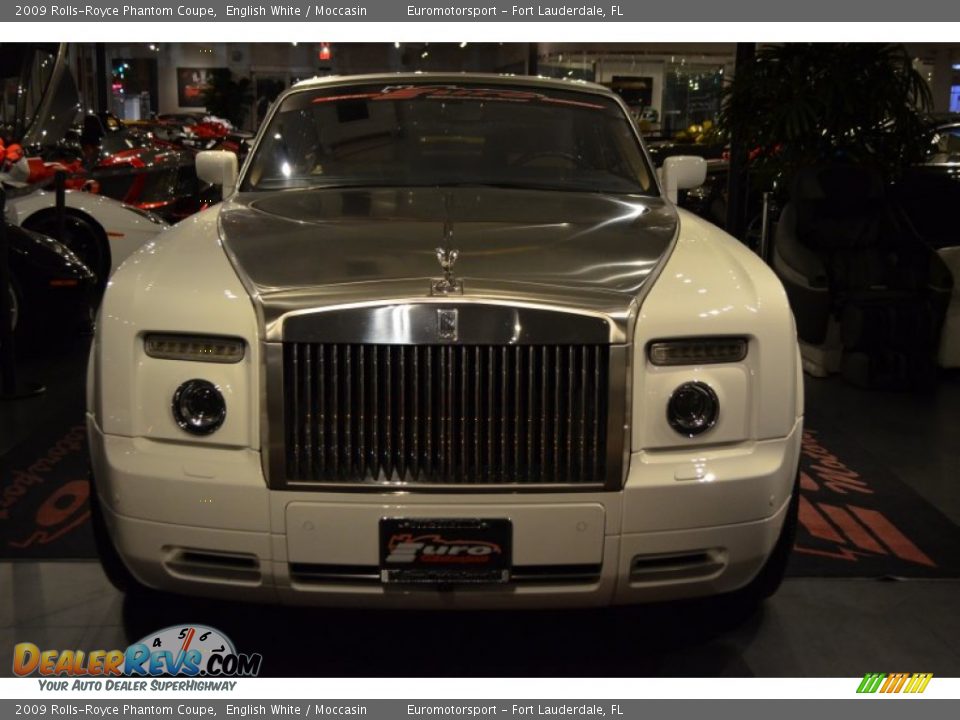 2009 Rolls-Royce Phantom Coupe English White / Moccasin Photo #3
