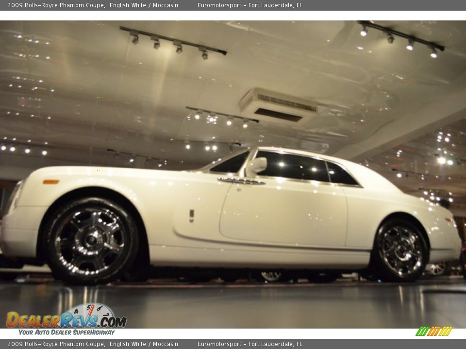 2009 Rolls-Royce Phantom Coupe English White / Moccasin Photo #6