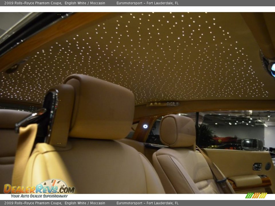 2009 Rolls-Royce Phantom Coupe English White / Moccasin Photo #8